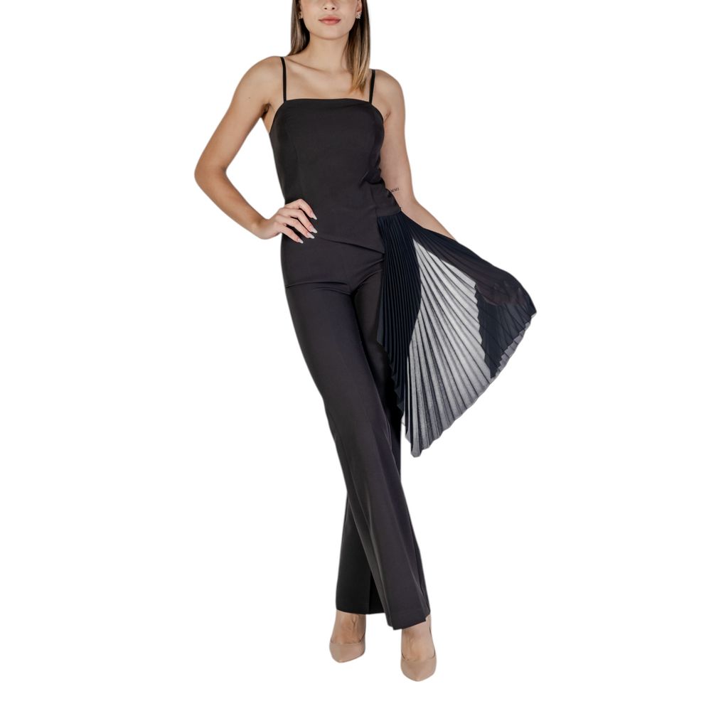 Schwarze Strampler aus Polyester