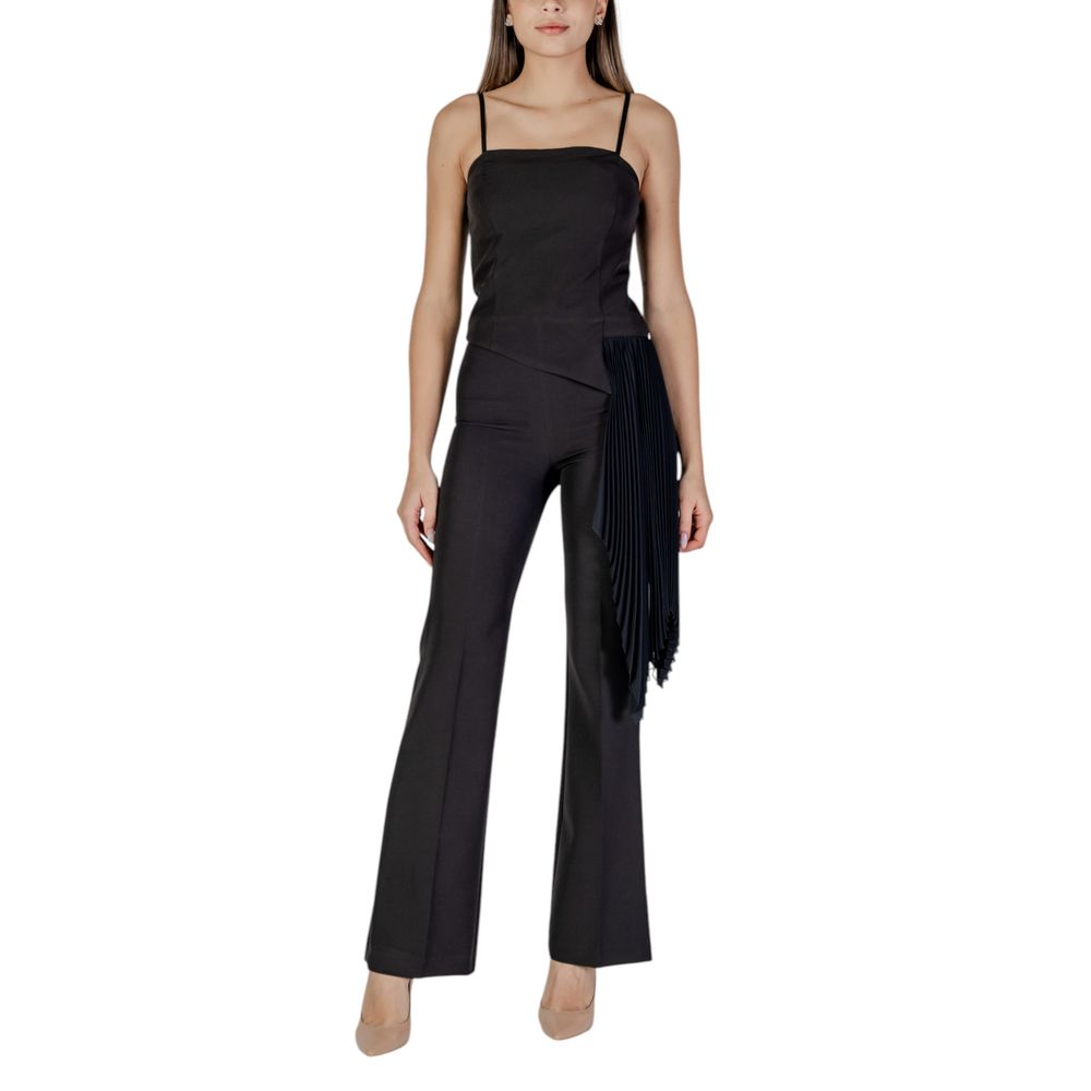 Schwarze Strampler aus Polyester