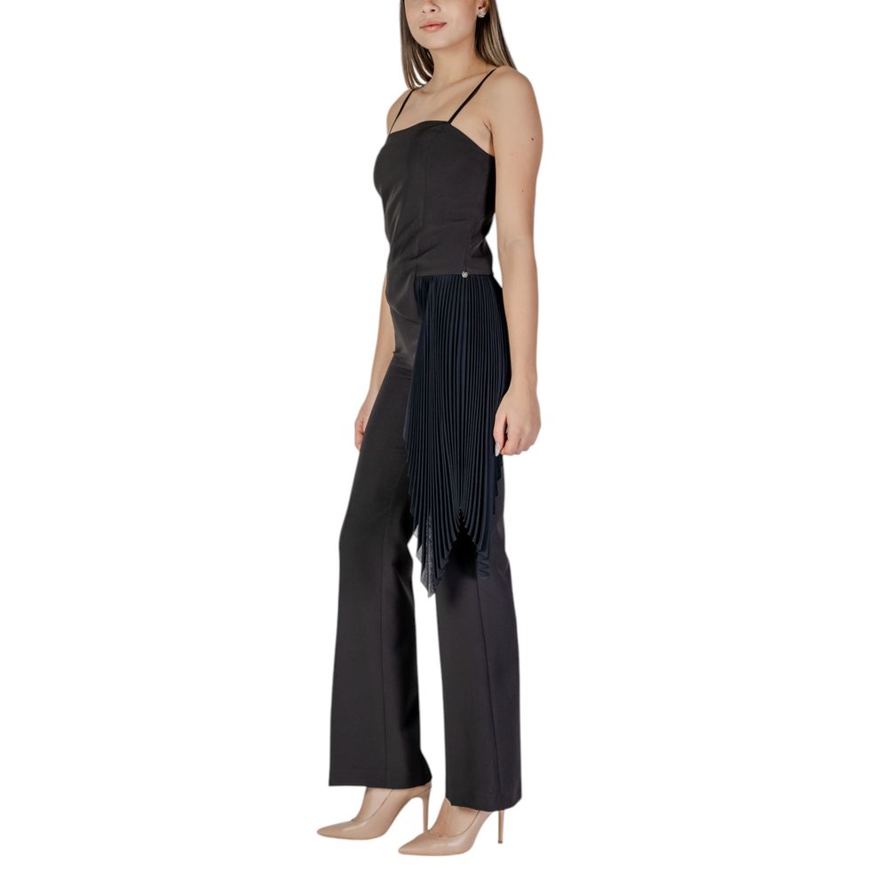 Schwarze Strampler aus Polyester