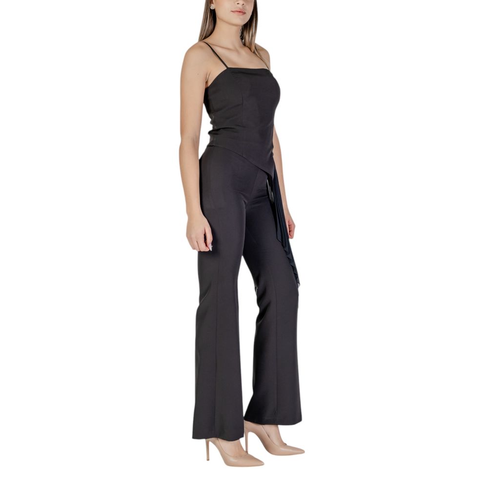 Schwarze Strampler aus Polyester