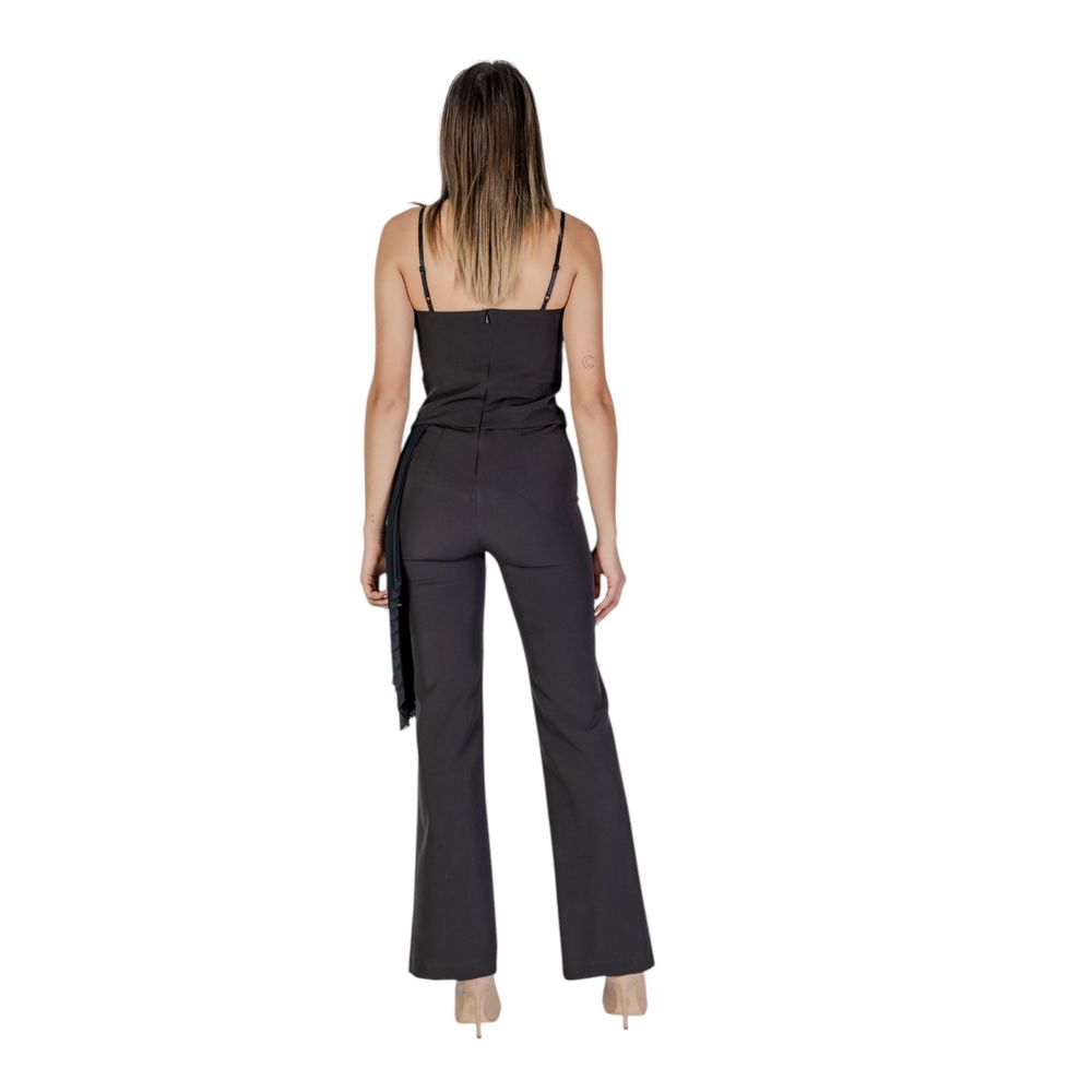 Schwarze Strampler aus Polyester