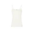 Cremefarbene Baumwoll-Tanktops