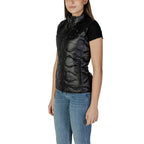 Gilet smanicato in poliammide nero