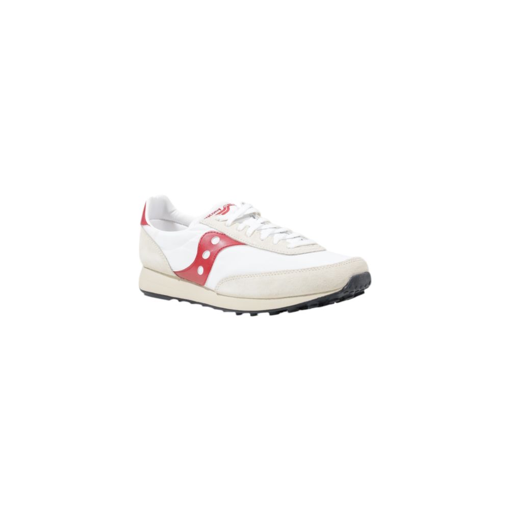 Weiße Sportschuhe aus Leder
