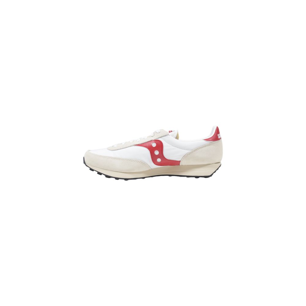 Weiße Sportschuhe aus Leder