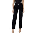 Black Cotton Relaxed Fit Jeans