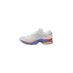 White Synthetic Athletic Sneakers