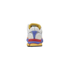 White Synthetic Athletic Sneakers