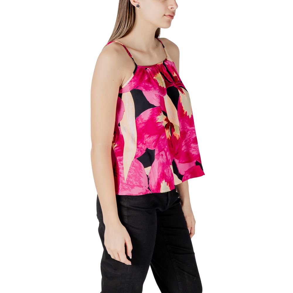 Rosa Viskose-Tanktops