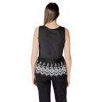 Black Cotton Tank Tops