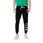 Schwarze Baumwoll-Jogginghose (Trainingshose)