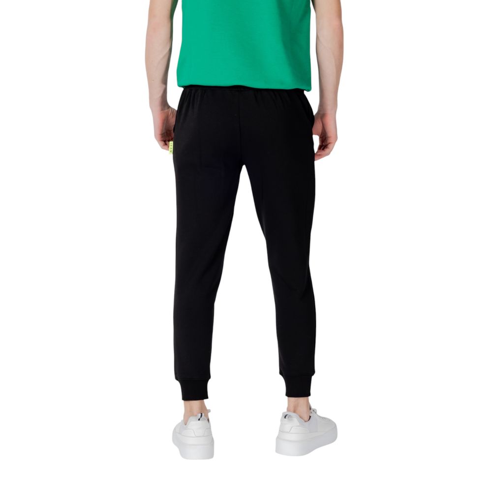 Schwarze Baumwoll-Jogginghose (Trainingshose)