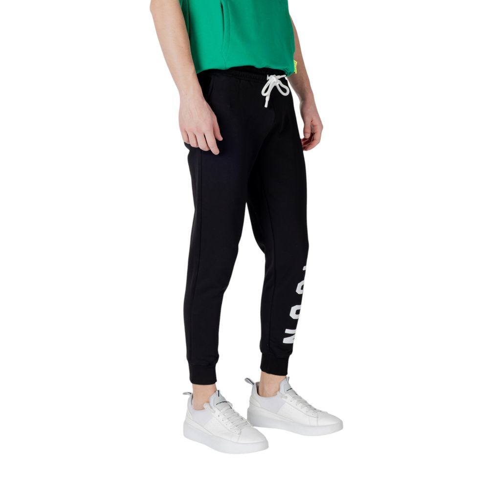 Schwarze Baumwoll-Jogginghose (Trainingshose)