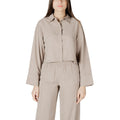 Beige Viscose Blouse