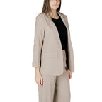 Beige Viscose Blazer
