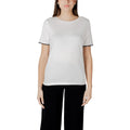Weißes Baumwoll-T-Shirt