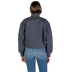 Gray Recycled Polyester Bomber