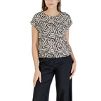 Beige Viscose Blouse