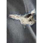 Blue Cotton Relaxed Fit Jeans