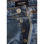 Blue Cotton Relaxed Fit Jeans