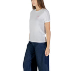 T-shirt di cotone rosa