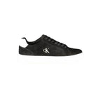 Sneaker da uomo in pelle nera
