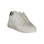 Weiße Leder-Sneaker für Herren