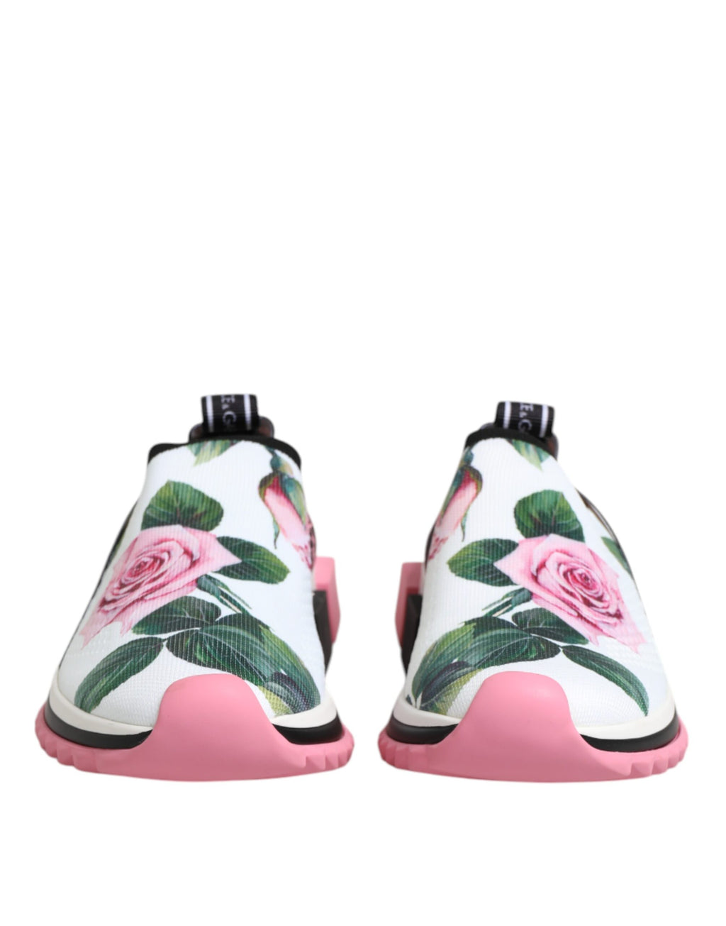 Scarpe da ginnastica Sorrento con stampa rosa bianca