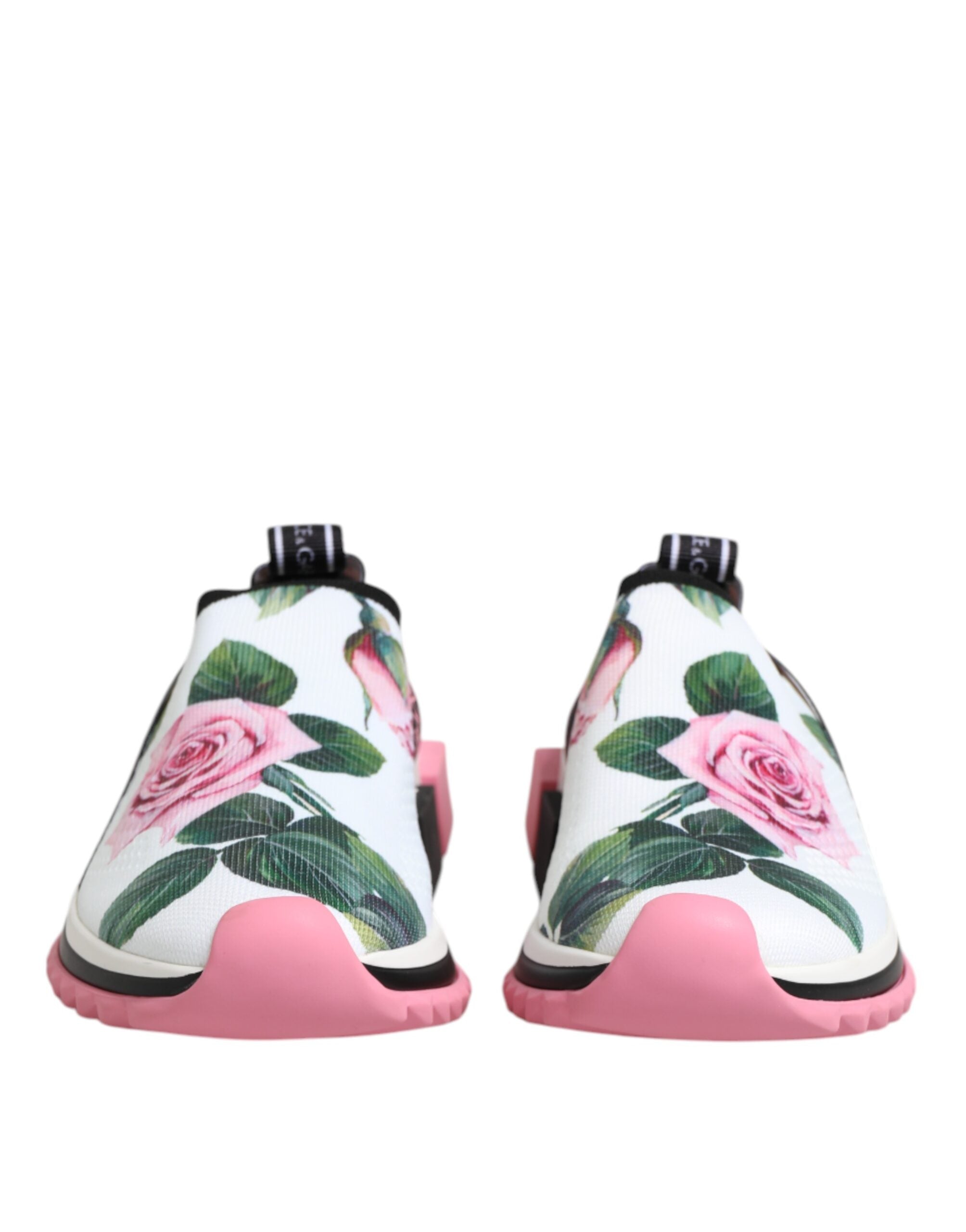 Scarpe da ginnastica Sorrento con stampa rosa bianca
