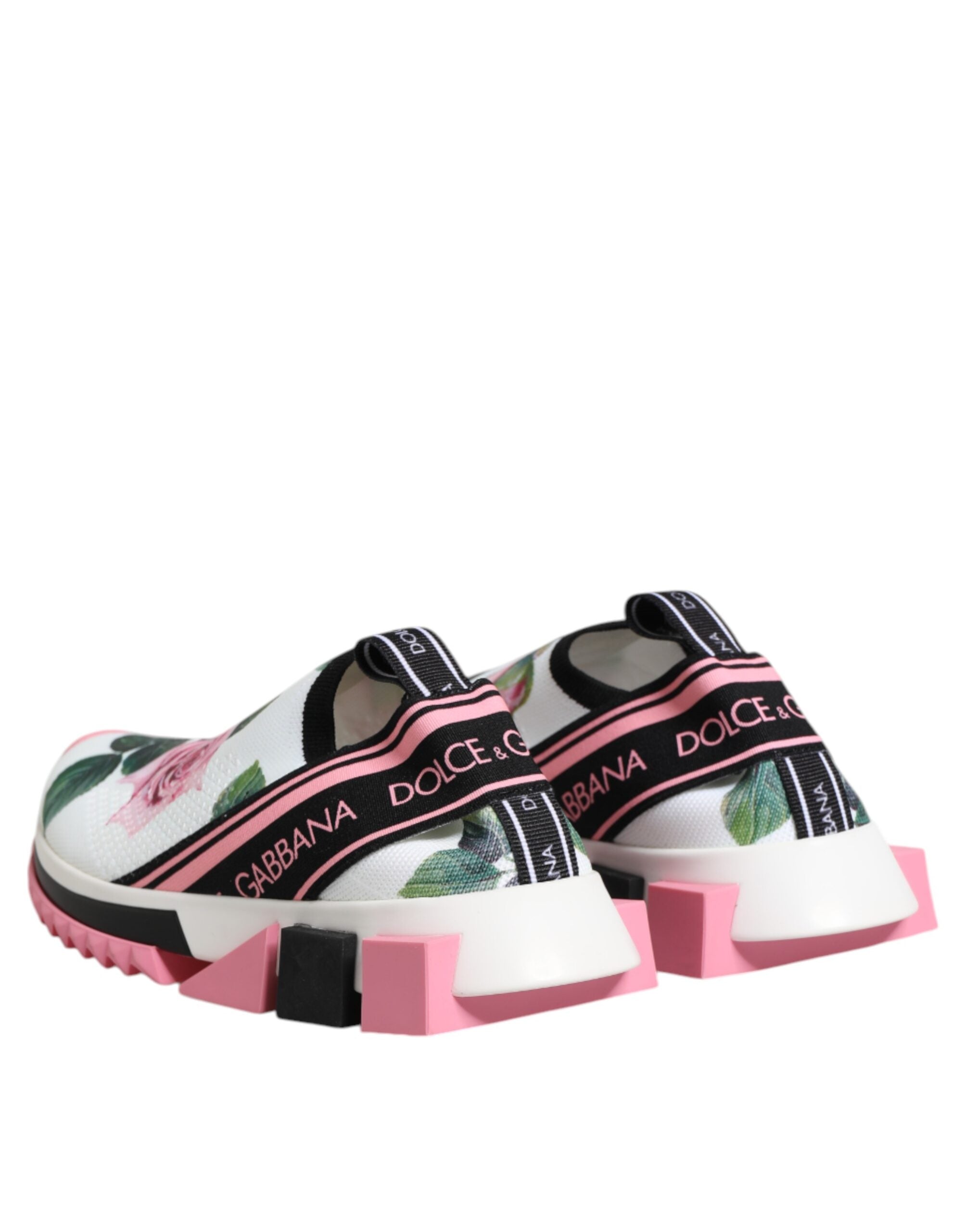 Scarpe da ginnastica Sorrento con stampa rosa bianca