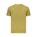 Grünes Baumwoll-Herren-T-Shirt