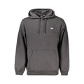 Herren-Kapuzenpullover aus schwarzer Baumwolle