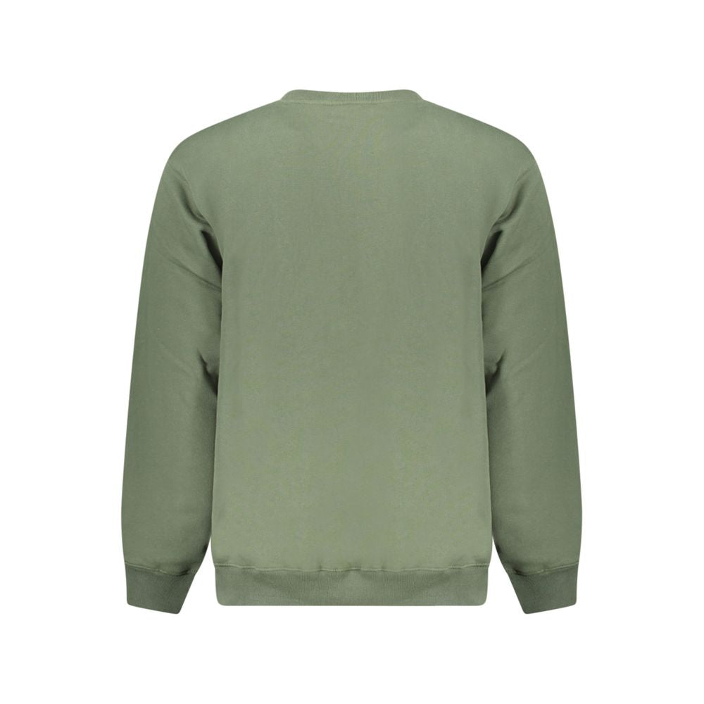 Grünes Baumwoll-Herren-Sweatshirt