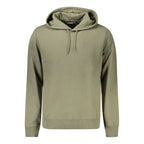 Grünes Herren-Sweatshirt aus Baumwolle