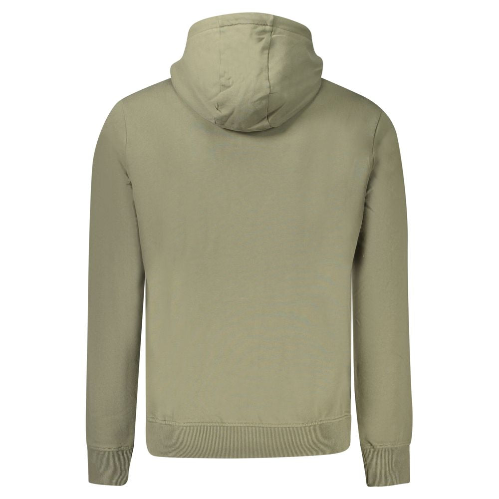 Grünes Herren-Sweatshirt aus Baumwolle