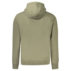 Grünes Herren-Sweatshirt aus Baumwolle