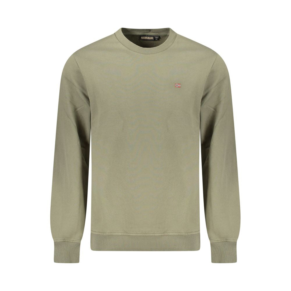 Grünes Baumwoll-Sweatshirt für Herren