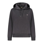Black Cotton Women's Hoodie