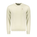 Maglione da uomo in cotone beige