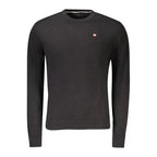 Herren Pullover aus schwarzer Baumwolle