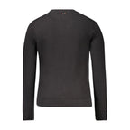 Herren Pullover aus schwarzer Baumwolle