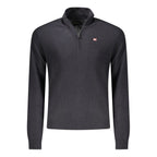 Maglione da uomo in lana nera