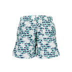 Verde Polyester Men Swim Trunk