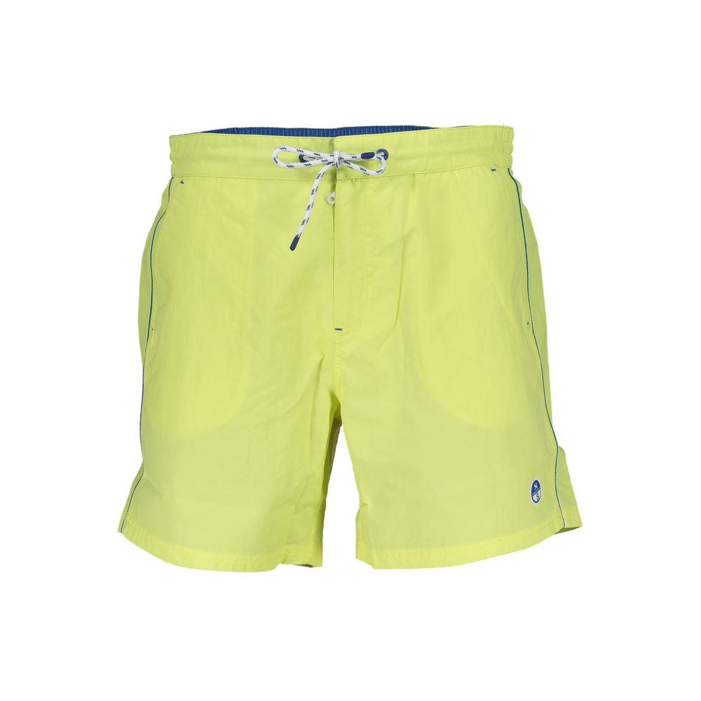 Grüne Badeshorts aus Polyester für Herren