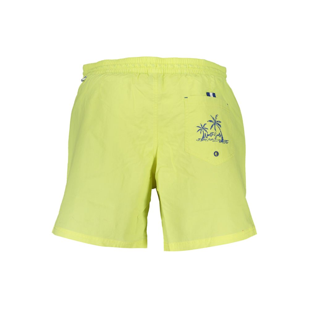 Grüne Badeshorts aus Polyester für Herren