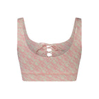 Rosa Damenbluse aus Polyester
