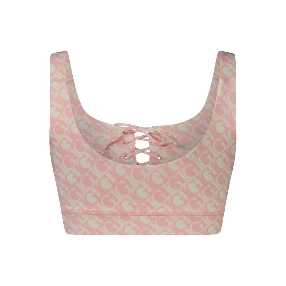 Rosa Damenbluse aus Polyester