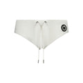 White Poliammide Men's Swim Briefs