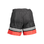 Badehose aus schwarzem Polyester für Herren