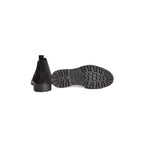 Herrenstiefel aus schwarzem Kalbsleder